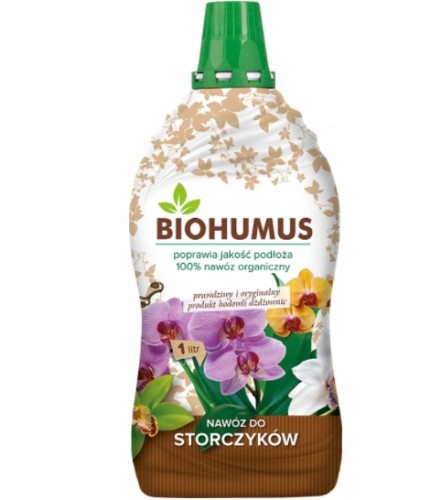 Biohumus nawóz do storczyków i roślin kwitnących 1l