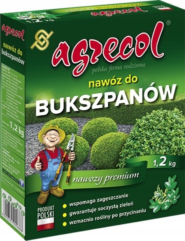 Nawóz granulowany preparat do bukszpanów 1,2 kg