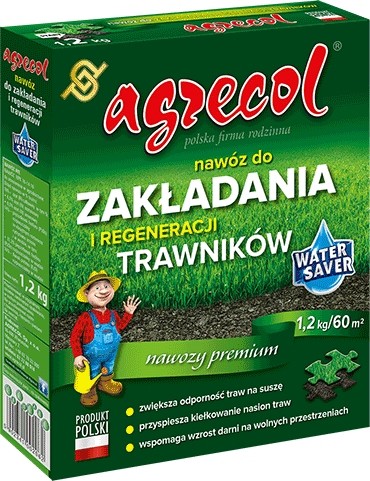 Nawóz do regeneracji i zakładania trawników 1,2 kg