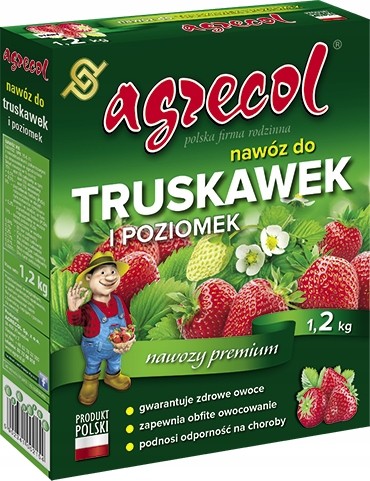 Nawóz organiczny do truskawek i poziomek 1,2 kg