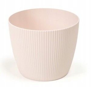 Doniczka-osłonka plastikowa Magnolia jasny beż 30 cm