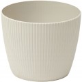 Doniczka-osłonka plastikowa Magnolia bawełniany 26 cm