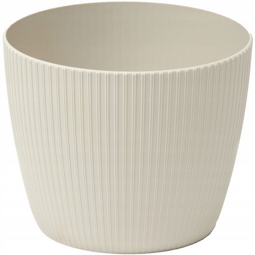 Doniczka-osłonka plastikowa Magnolia bawełniany 26 cm