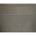 Doniczka plastikowa okrągła w paski mix 22 cm
