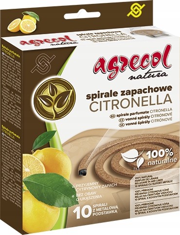 Spirala owadobójcza na komary zapachowa 10 szt