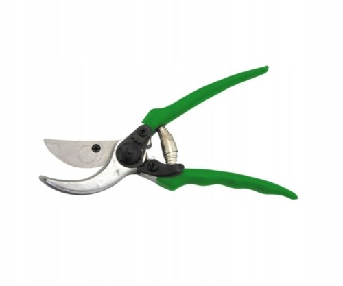 Sekator ogrodowy ze stali hartowanej zielony 20 cm