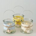 Świecznik szklany na tealight mix 12 cm