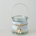 Świecznik szklany na tealight mix 12 cm