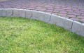 Palisada ogrodowa obrzeże szare 2,5 m