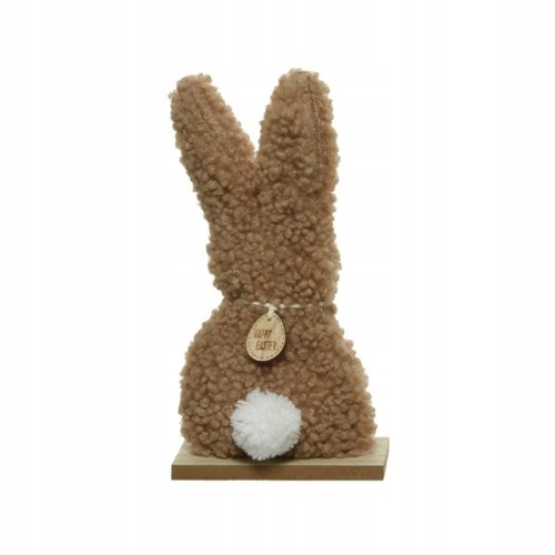 Figurka wielkanocna zając brązowy 23,5 cm
