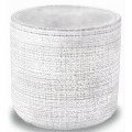 Doniczka betonowa okrągła szara na kwiaty 14 cm