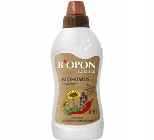 Nawóz uniwersalny w płynie naturalny biohumus 0,5l