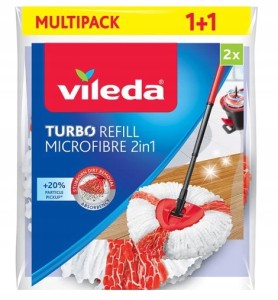 Wkład do mopa obrotowego Vileda Turbo 2w1 2 szt