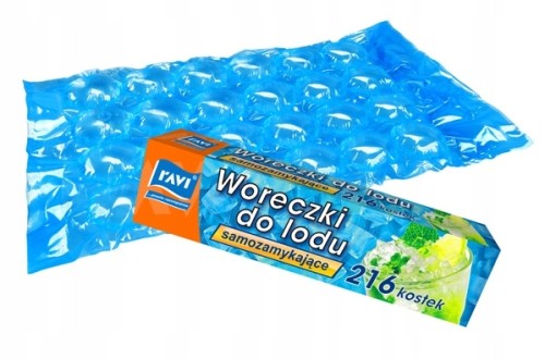 Woreczki do lodu samozamykające 216 szt