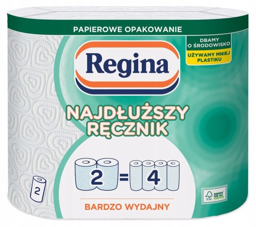 Regina ręcznik papierowy kuchenny najdłuższy 2 szt