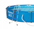 Drabinka basenowa dwustronna 2-stopniowa 84 cm