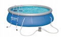 Drabinka basenowa dwustronna 2-stopniowa 84 cm
