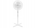 Wentylator podłogowy stojący z pilotem biały 40W