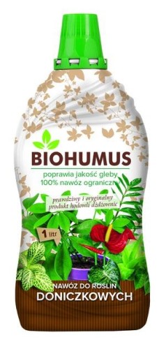 Biohumus nawóz do roślin domowych w płynie 1l