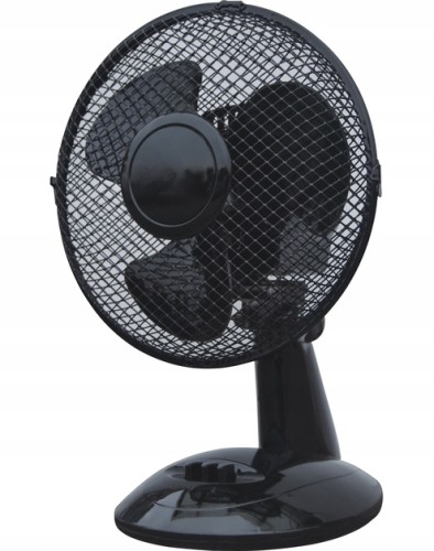 Wentylator biurkowy stołowy 3 tryby 32W czarny