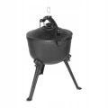 Kociołek żeliwny myśliwski grill 8l