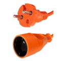 Przedłużacz ogrodowy budowlany 10m 2x1mm2 2500W