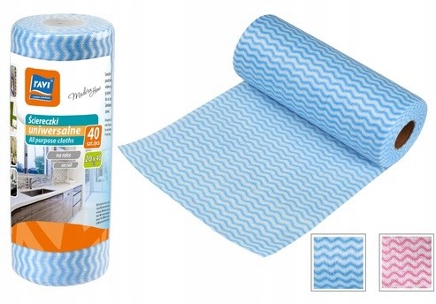 Ściereczki uniwersalne na rolce Modern Home 40 szt