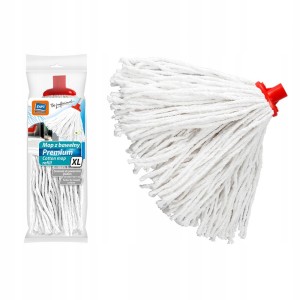 Wkład do mopa sznurkowy bawełniany premium XL