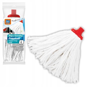 Wkład do mopa sznurkowy bawełniany premium L