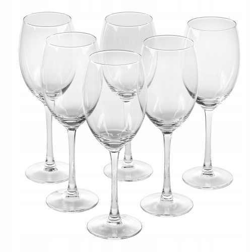 Zestaw kieliszków do wina czerwonego 6 szt 330 ml