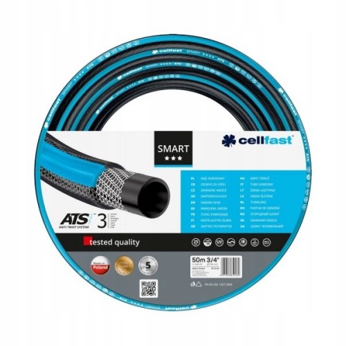 Wąż ogrodowy CellFast Smart AT3/4 cala 50m