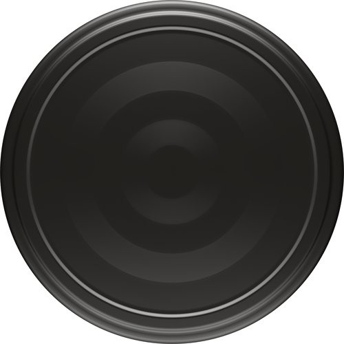 Zakrętka do słoików czarna fi66 10 sztuk