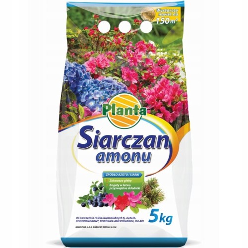 Nawóz siarczan amonu zakwaszający glebę 5kg