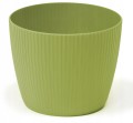 Doniczka osłonka plastikowa oliwkowa 14 cm Magnolia Jumper
