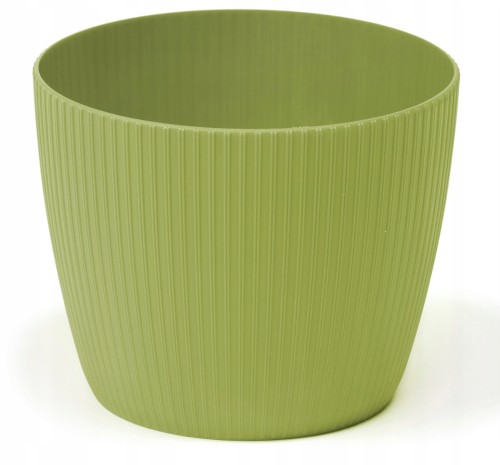 Doniczka osłonka plastikowa oliwkowa 14 cm Magnolia Jumper