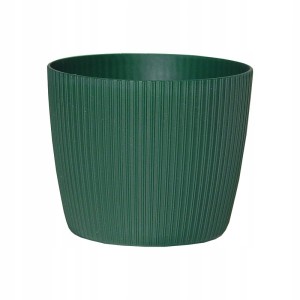 Doniczka osłonka plastikowa zielona 14 cm Magnolia Jumper