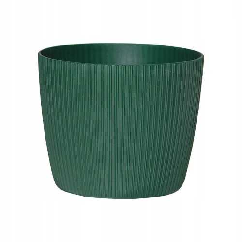 Doniczka osłonka plastikowa zielona 14 cm Magnolia Jumper