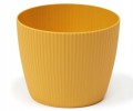 Doniczka plastikowa musztardowa 16 cm Magnolia Jumper
