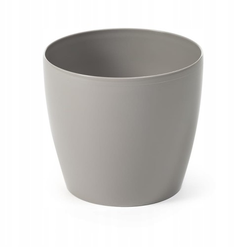Doniczka osłonka plastikowa taupe 13,5 cm Magnolia