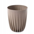 Doniczka z wkładem latte 25 cm Mira Eko