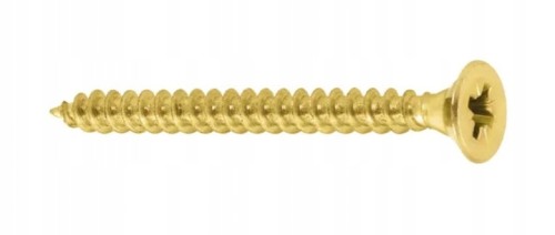 Wkręty hartowane do drewna 5,0x50 mm 12 szt