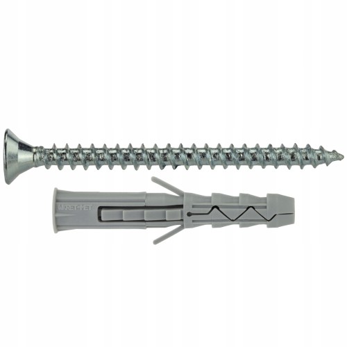 Kołki rozporowe trójstronne 8/4x45 14 szt