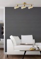 Lampa sufitowa reflektor mosiądz Colly 3x15W