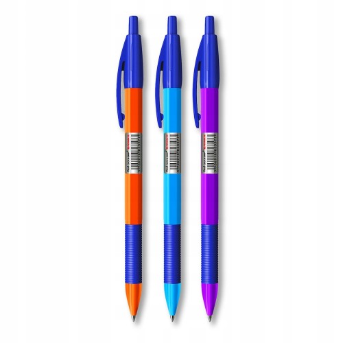 Długopis niebieski Penmate Click and Grip 1 mm