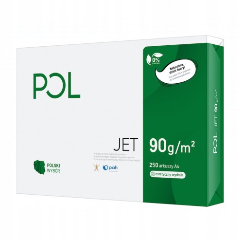 Papier biurowy do drukarki ryza A4 250 kartek