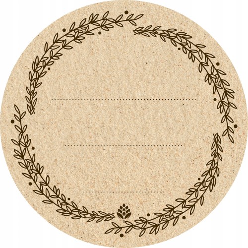 Etykiety samoprzylepne na słoiki 20 szt