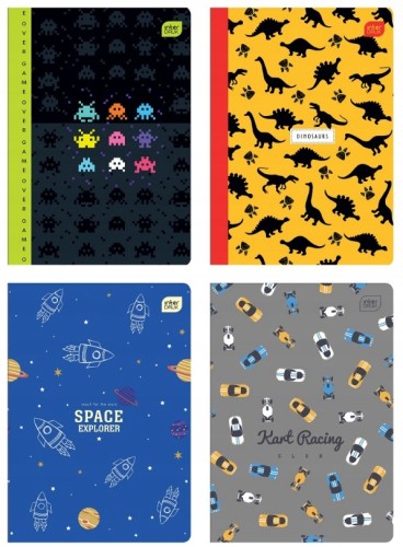 Zeszyt w kratkę A5 16 kartek Trends Boys