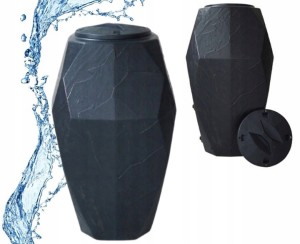 Zbiornik na deszczówkę beczka 310l antracyt Aquacan