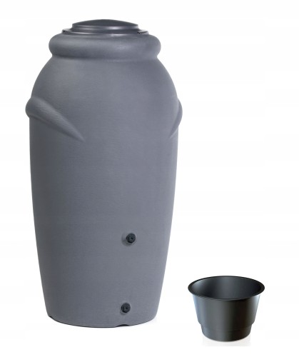 Zbiornik na deszczówkę beczka szary 210l Aqua Can