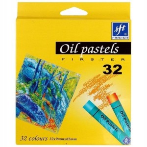 Pastele olejne w kredce 32 kolory Firster
